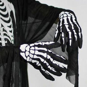 Guantes de Esqueleto para Halloween en 3D