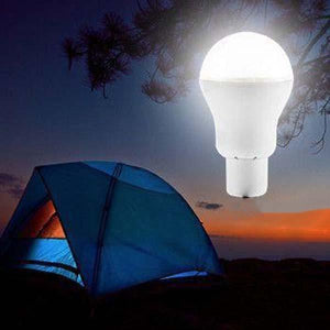 Lampara LED con energía solar: ¡perfecta para acampar!