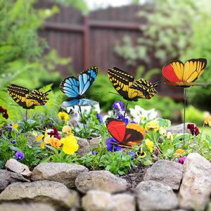 24 Piezas Mariposas Decorativas Para el Jardín